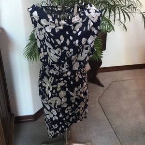 Symphony asymmetrical sleeveless dress